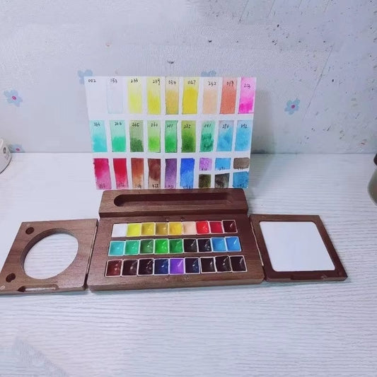 paintbox / CHINA Chevalet aquarelle en bois | L'allié parfait pour vos peintures délicates et créatives | Zaydra