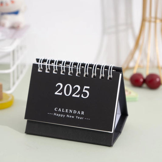 F Chevalet calendrier en anglais - Noir | Élégant et fonctionnel pour gérer votre emploi du temps | Zaydra