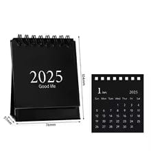 Black Chevalet calendrier - Noir | Un support qui allie style et utilité | Zaydra